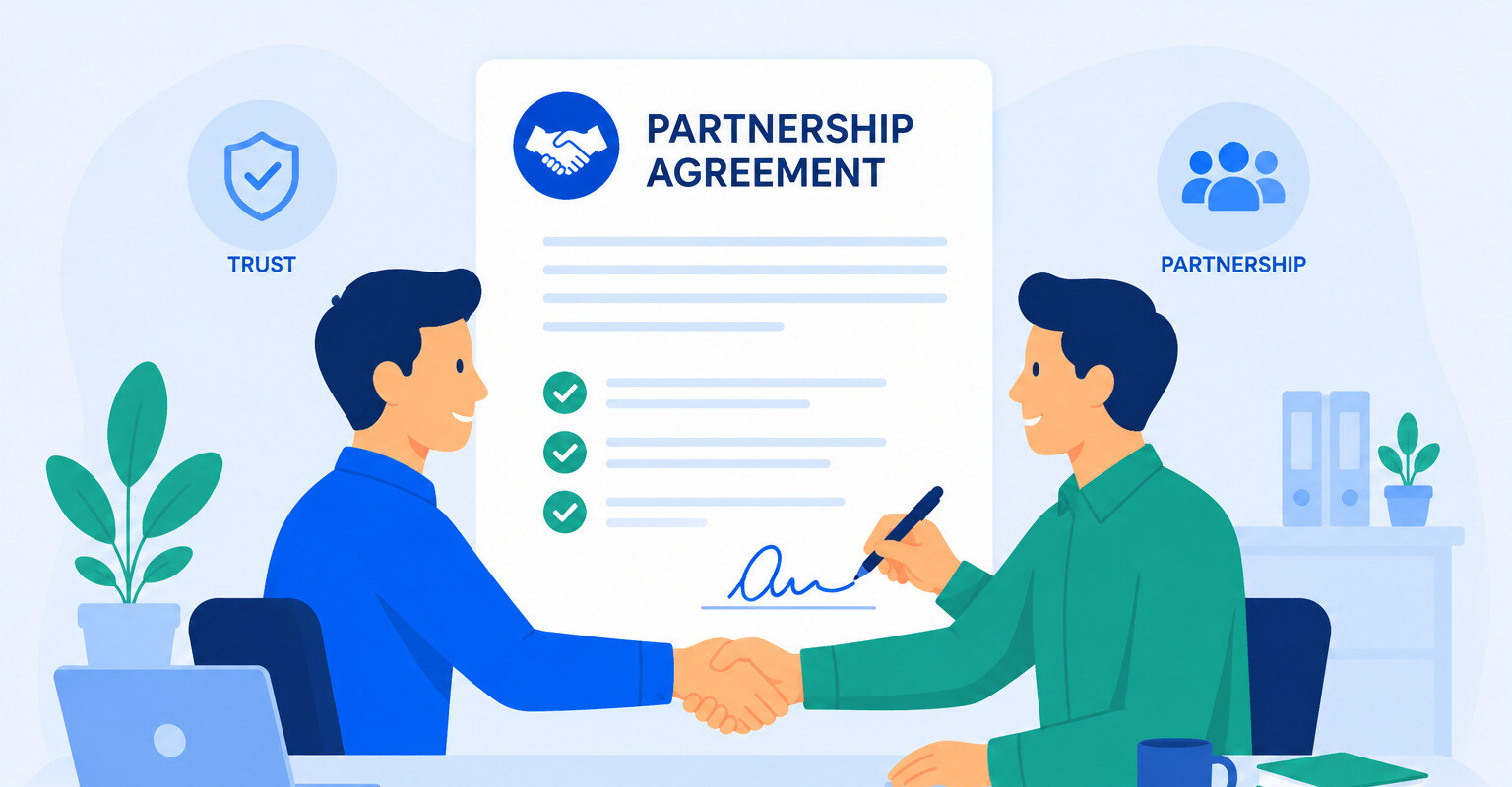 Sign the QR Desk partner agreement