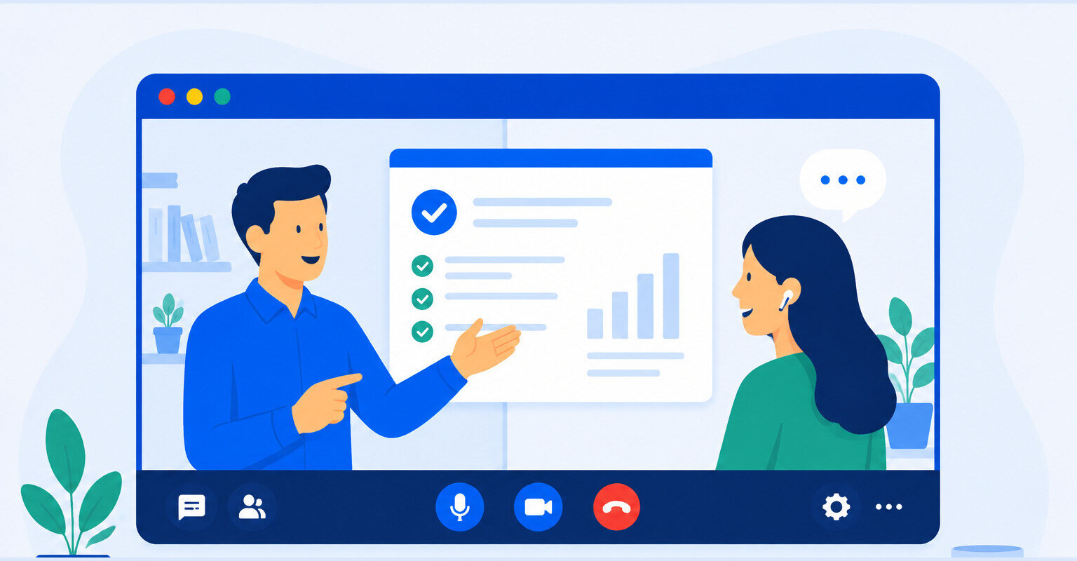 Onboarding call with QR Desk